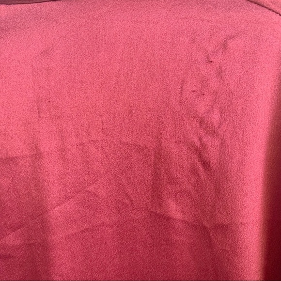 Victoria’s Secret Maroon Silky Flowy Robe - Picture 7 of 7